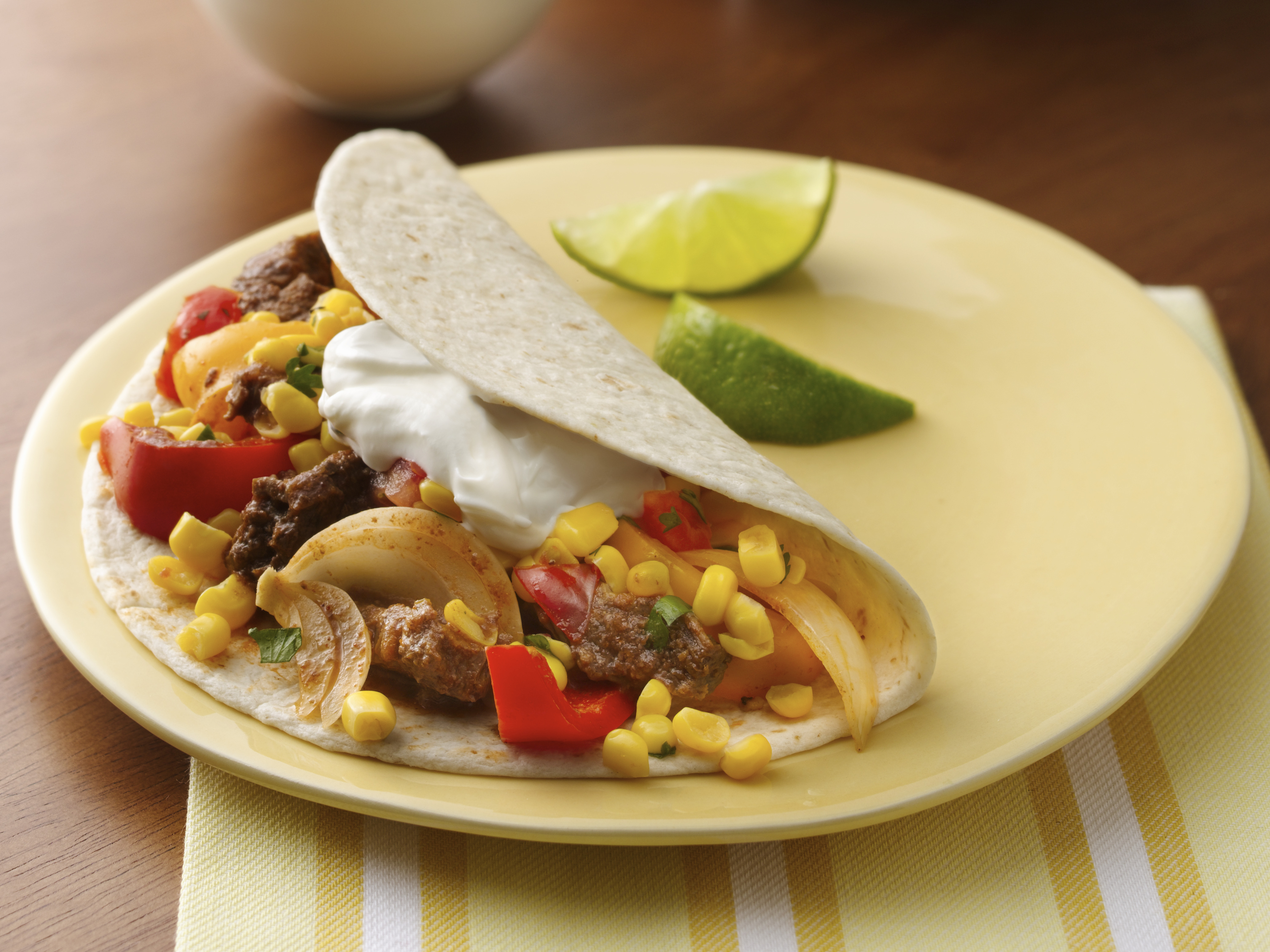 Steak Fajitas With Tomato-Corn Relish Recipe - Pillsbury.com