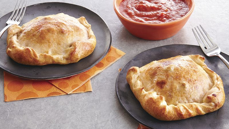 Sausage and Pepper Calzones