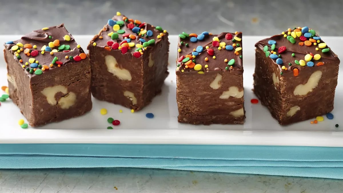 Café Mocha Nut Fudge