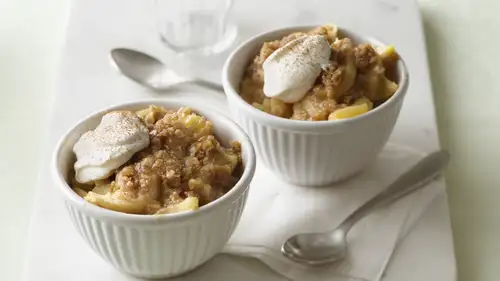 Microwave Apple Crisp-image