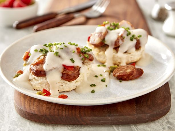 Cajun Biscuits and Gravy