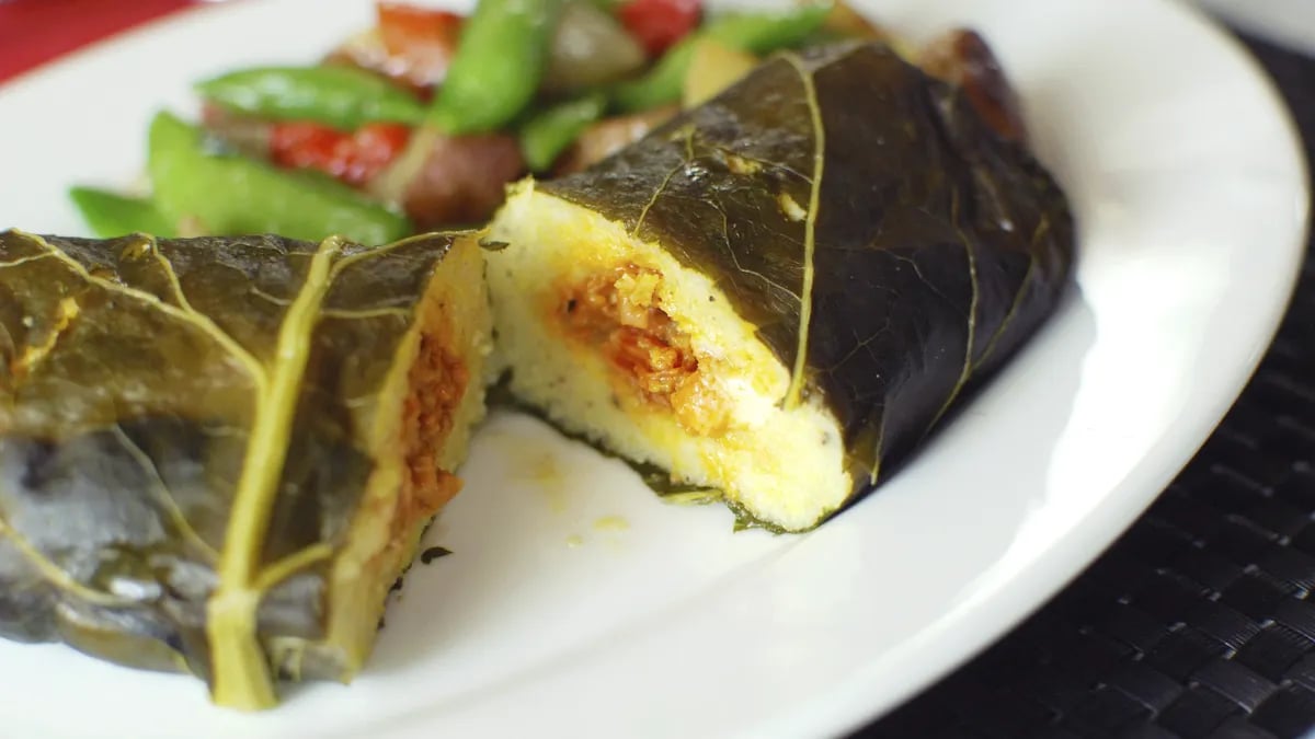 Bolognese Polenta Tamale