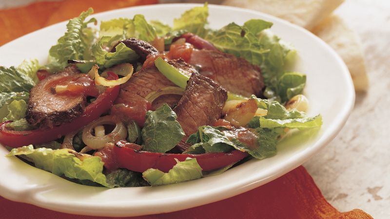 Grilled Beef Fajita Salad