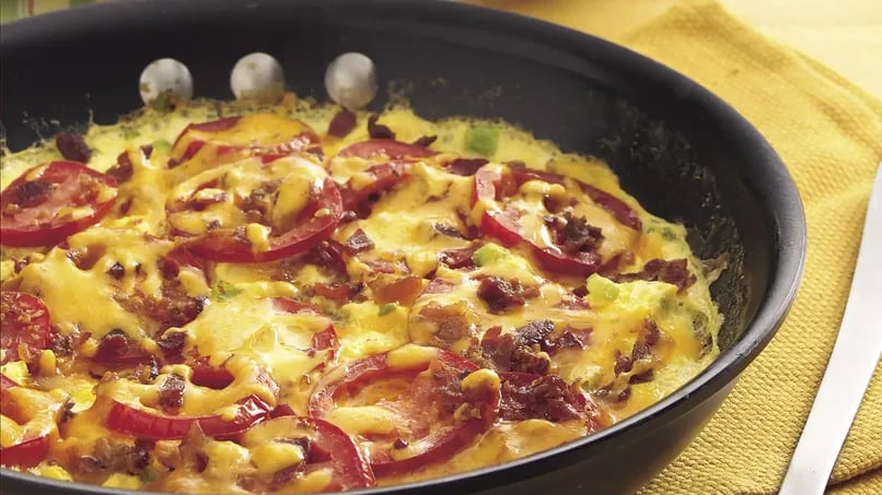 Bacon and Tomato Frittata