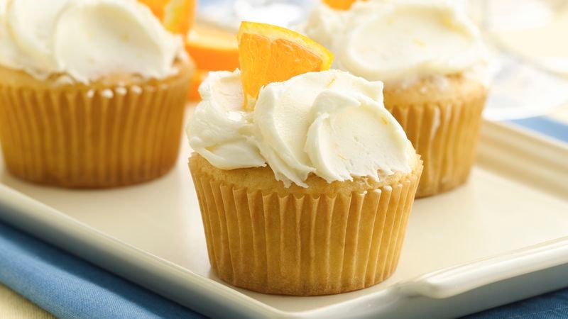 Over the Moon White Ale Cupcakes