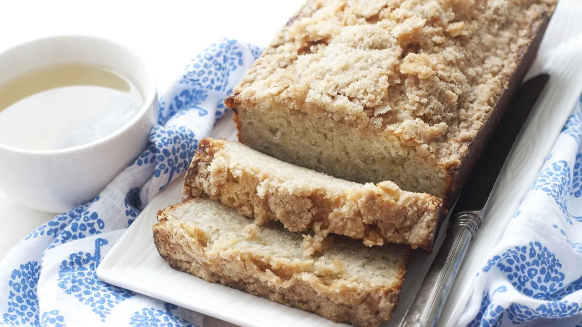 Streusel-Topped Banana Bread