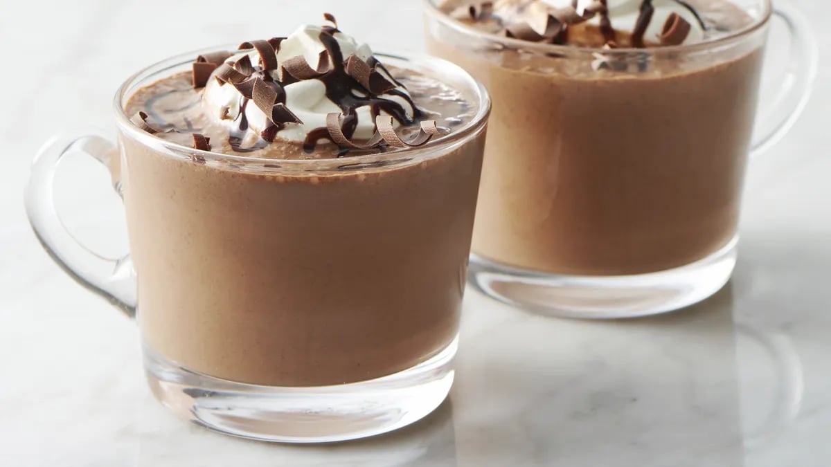 Boozy Frozen Hot Chocolate