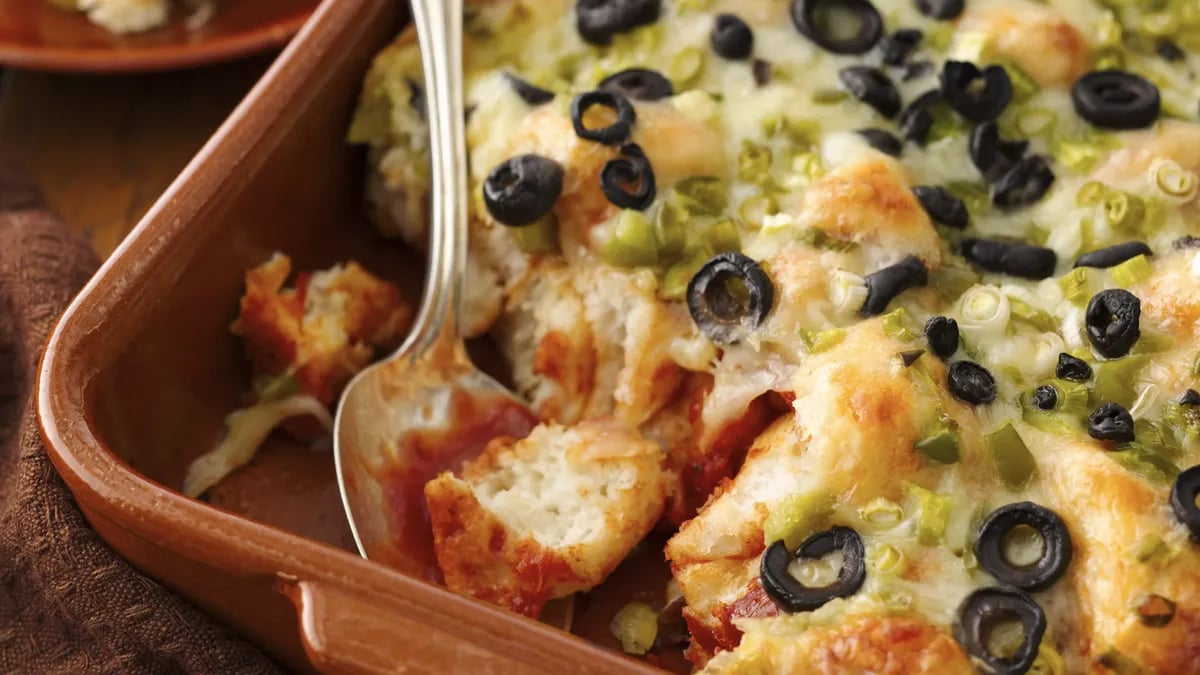 Mexican Fiesta Biscuit Bake