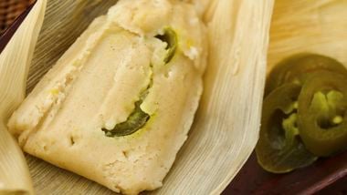 Tamales Huastecos in Banana Leaves Tamales en Hoja de Plátano