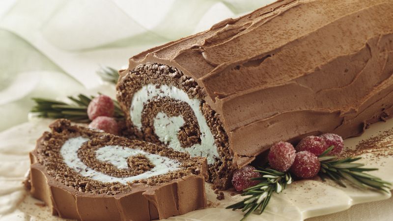 French Silk Ice Cream Roll