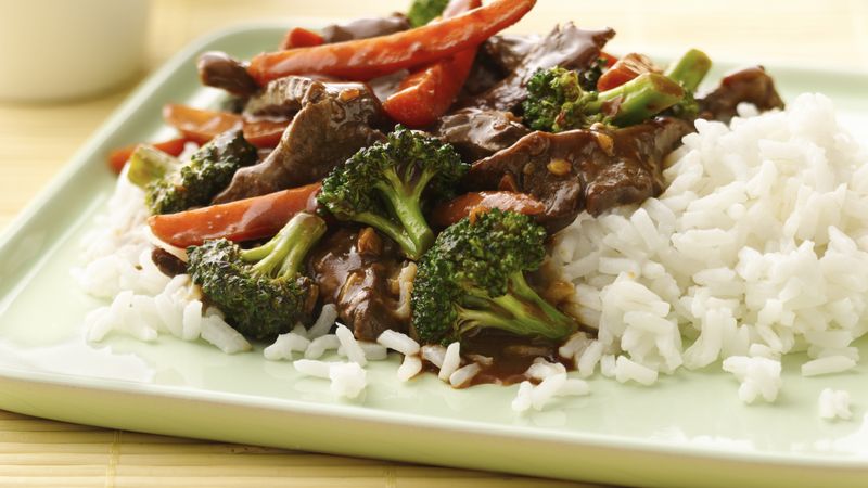 Stir-Fry Beef and Broccoli