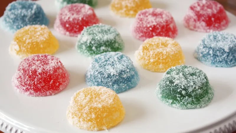 Homemade Gumdrops