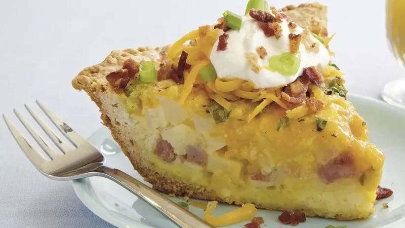 Loaded Potato Quiche