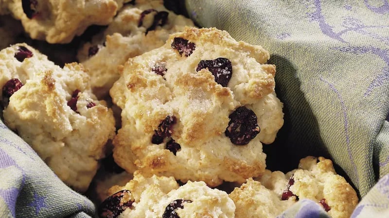 Dried Cherry-Lemon Scones