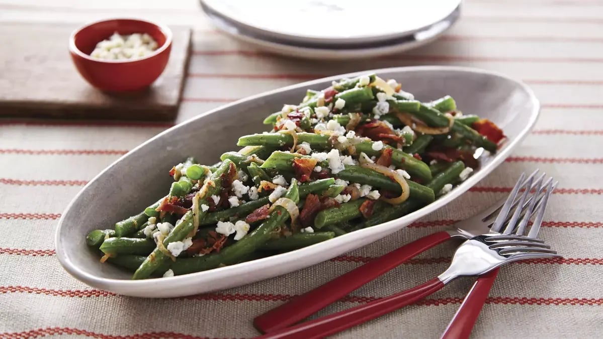 Sautéed Green Beans and Shallots