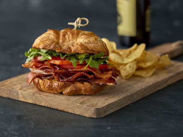 Upscale BLT Croissants