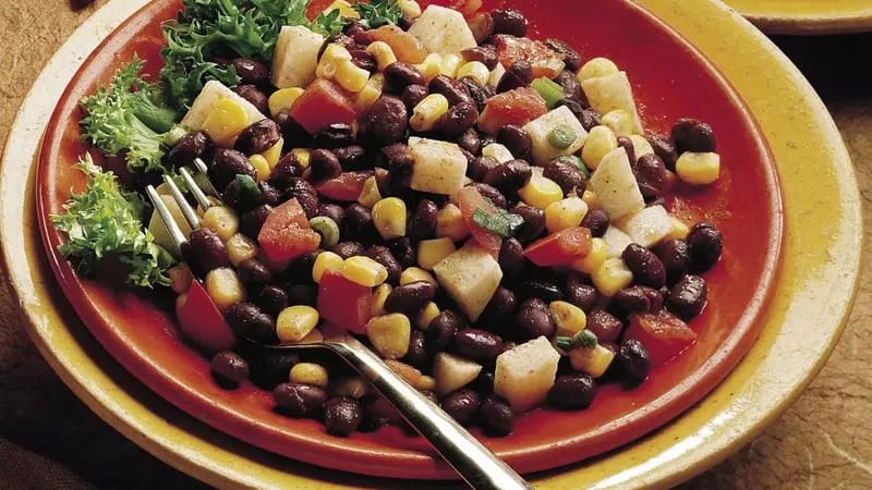 Black Bean Chili Salad