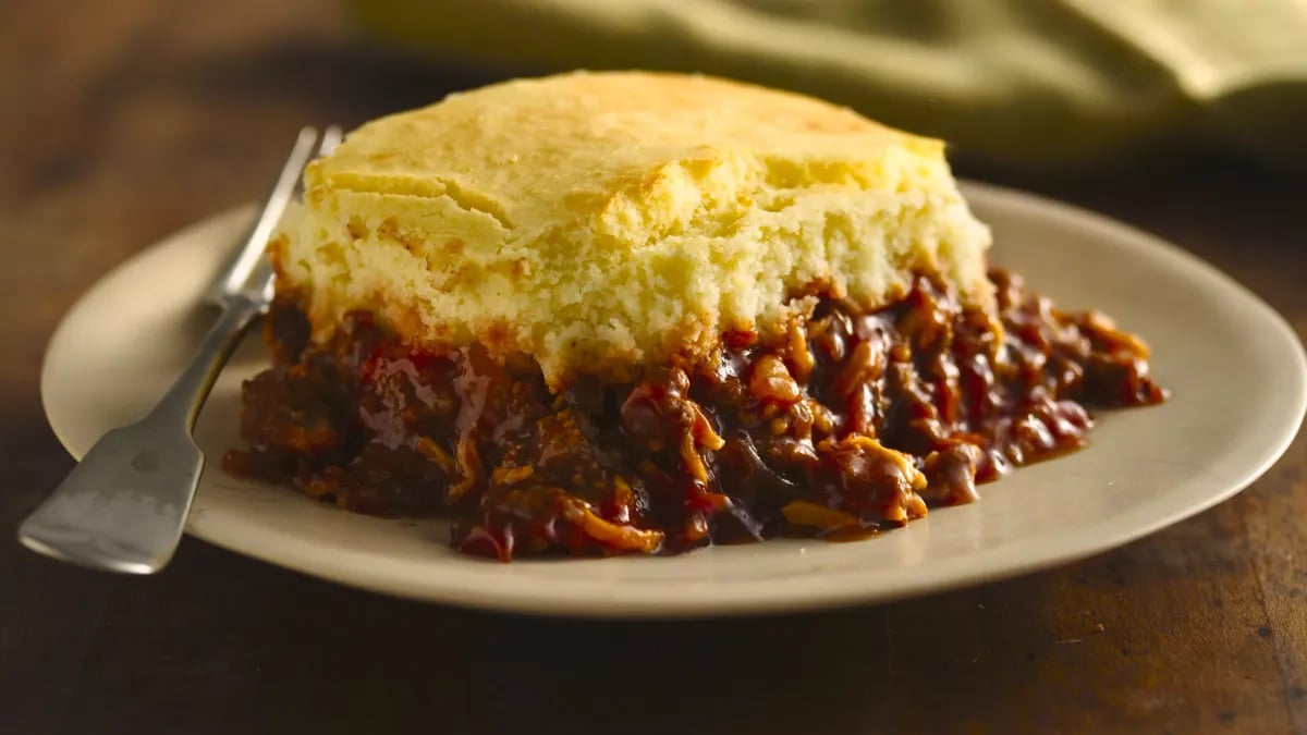 Gluten-Free Easy Sloppy Joe Pot Pie