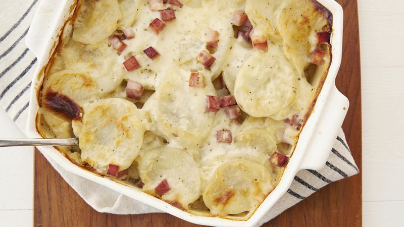 Scalloped Potatoes and Ham –