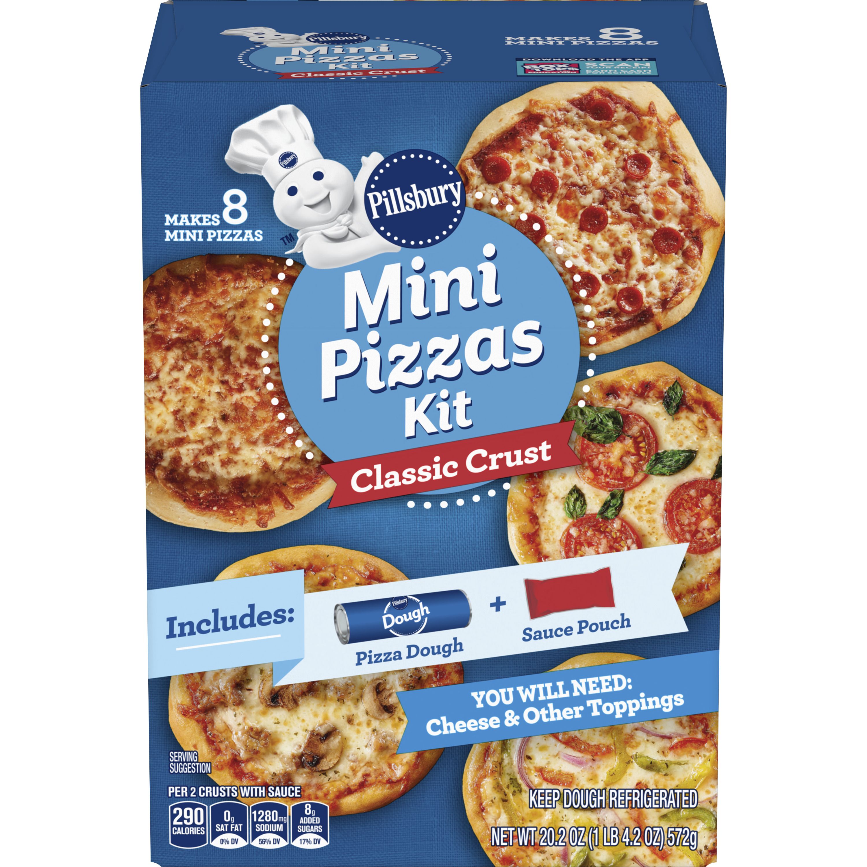 Pillsbury™ Mini Pizzas Kit - Front