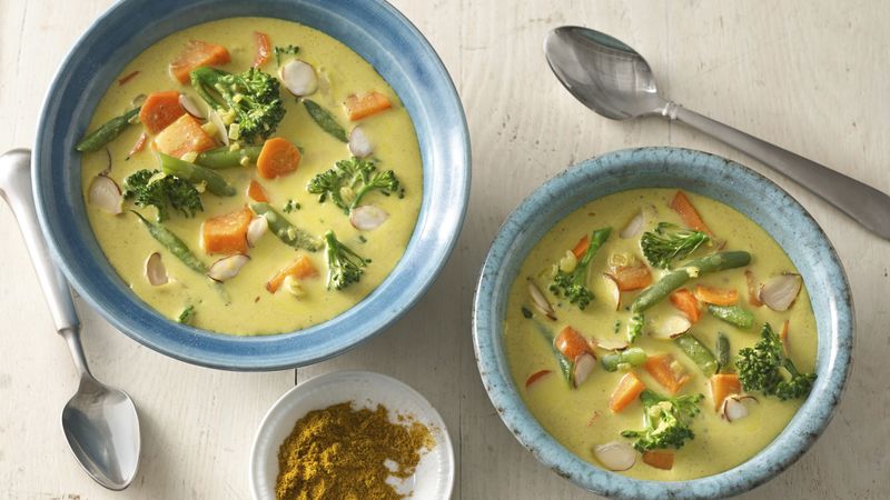 Vegetarian Curry with Coconut Milk
