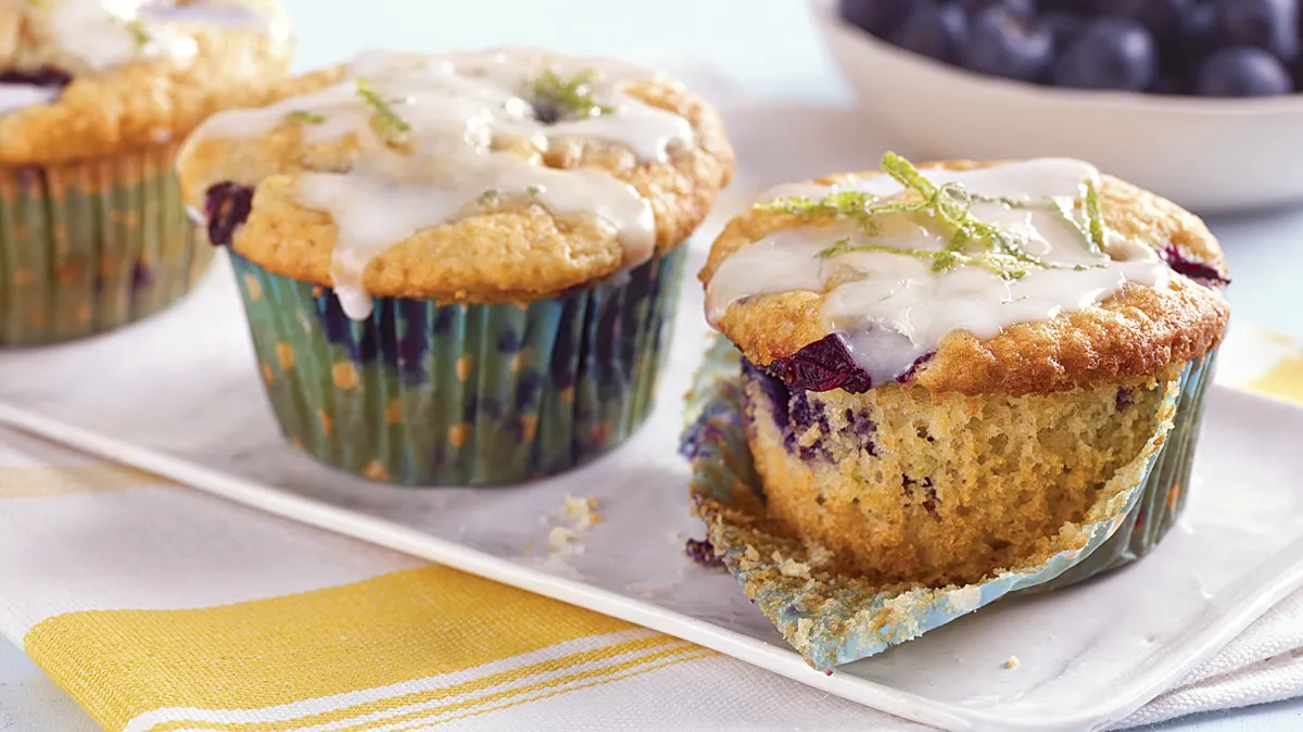 Blueberry Lime Muffins