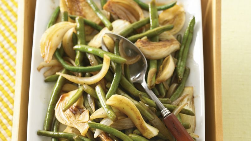 Balsamic Green Beans and Fennel