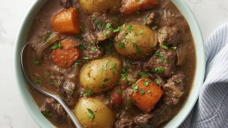 Irish stew crock top pot