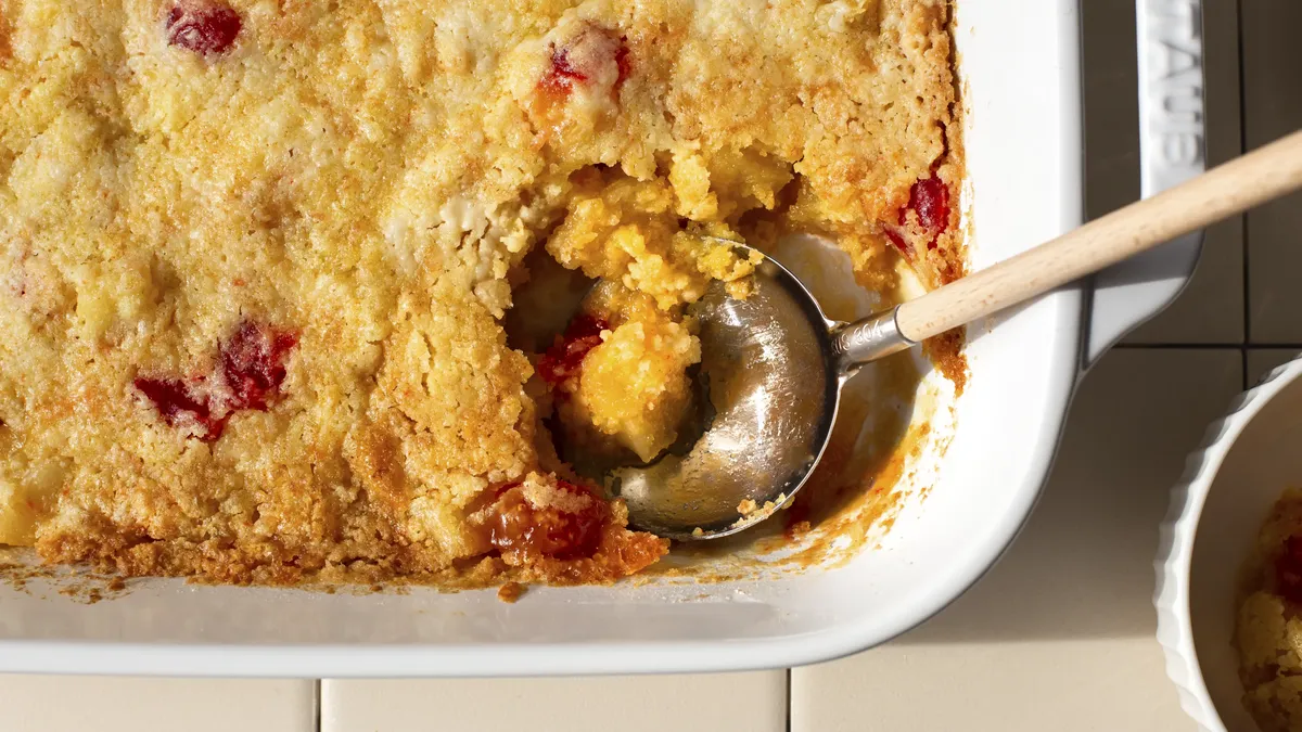 Pineapple Upside-Down Dump Cake
