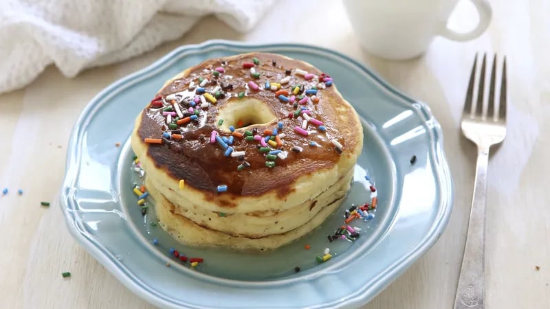 Doughnut Pancakes