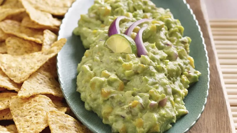 Spicy Corn Guacamole