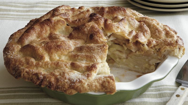 Deep-Dish Ginger-Apple Pie