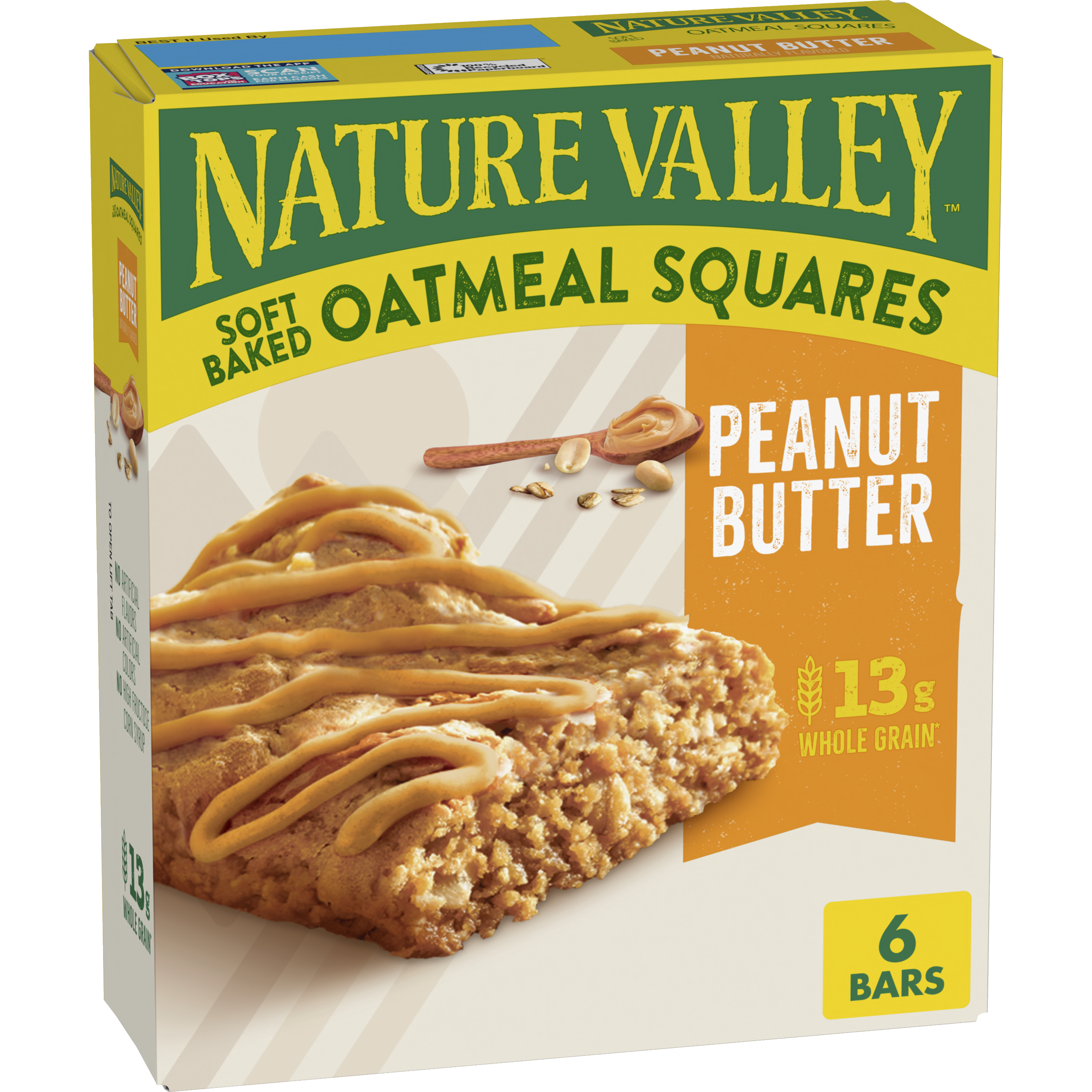 Peanut Butter Soft baked Oatmeal Squares   Nature Valley