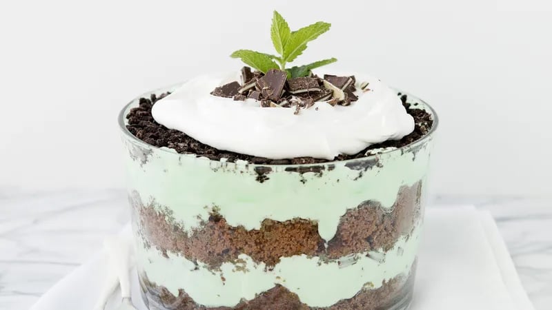 Grasshopper Trifle