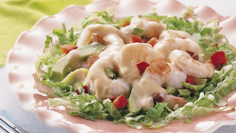 Shrimp Louis Platter Salad