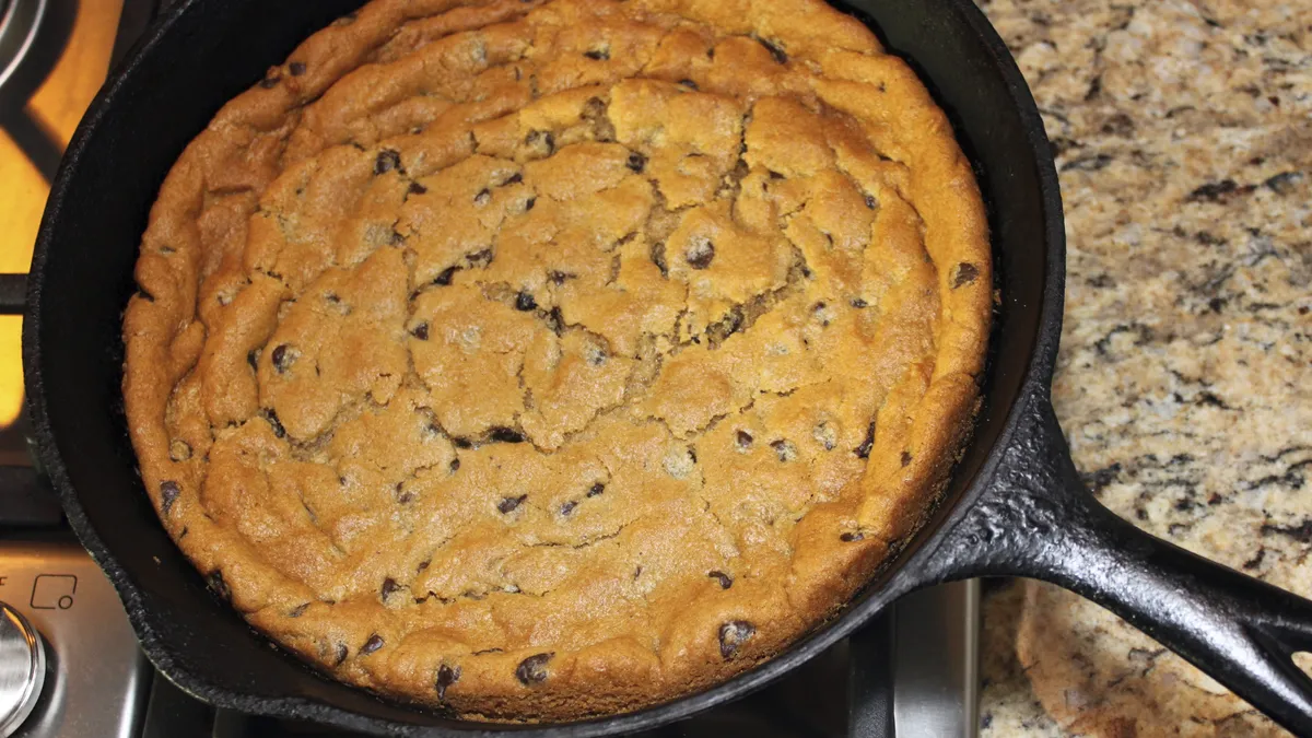 Chocolate Chip Skillet Cookie
