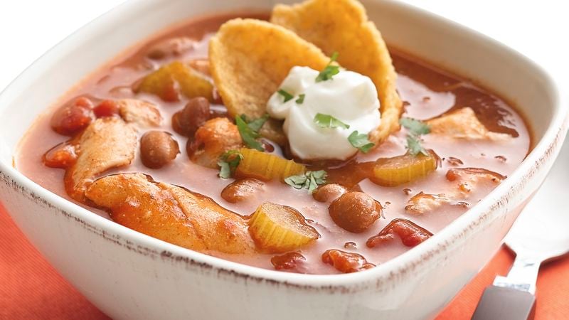 Slow-Cooker Mexican Chicken Chili
