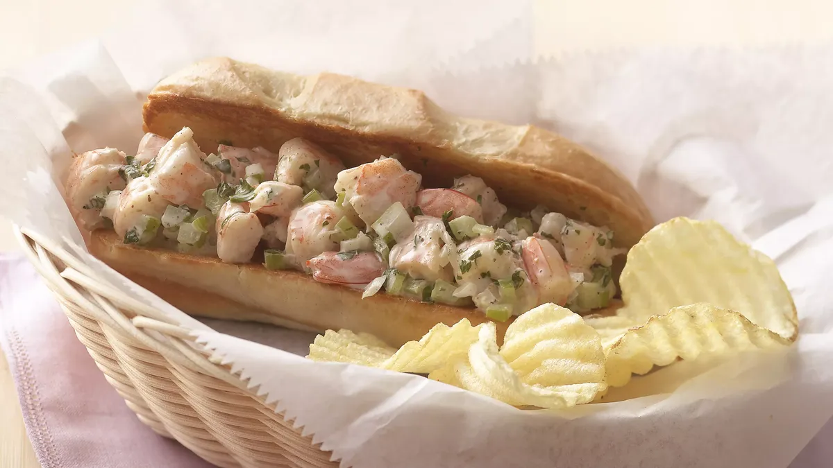 New England-Style Shrimp Rolls with Lemon-Herb Mayonnaise