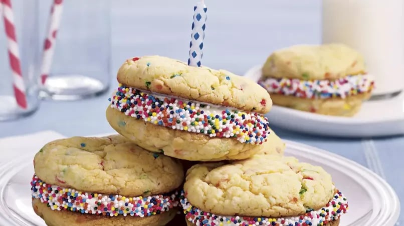 Birthday Cake Cookies