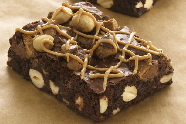 Peanutty Butter Cup Brownies