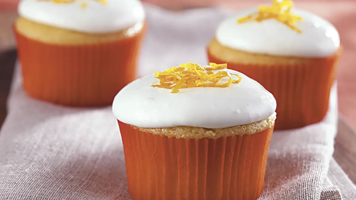Frosted Belgian White Cupcakes