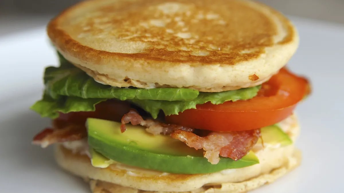 California BLT Pancake Sandwich