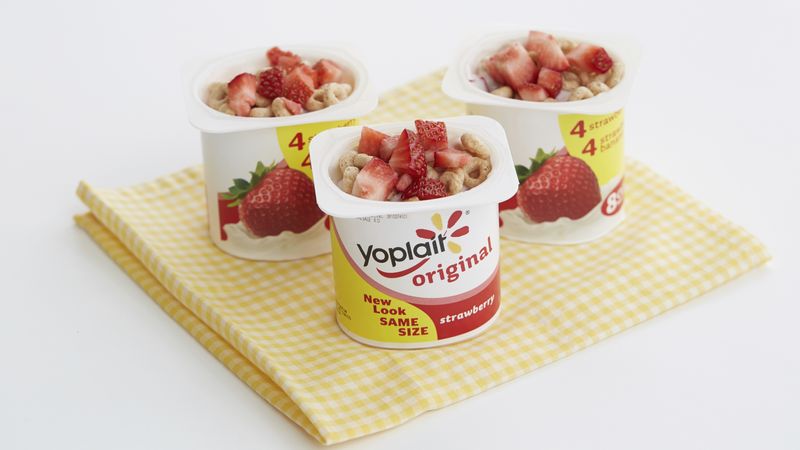 Strawberry O’s Yogurt Cup