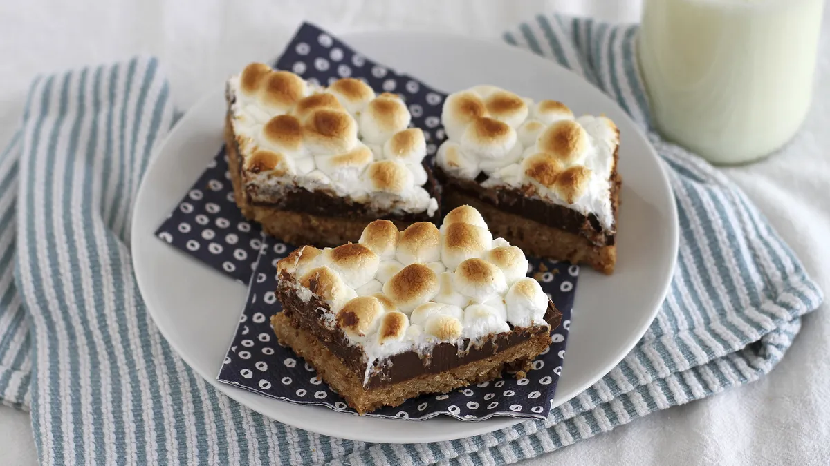 S'mores Fudge Bars