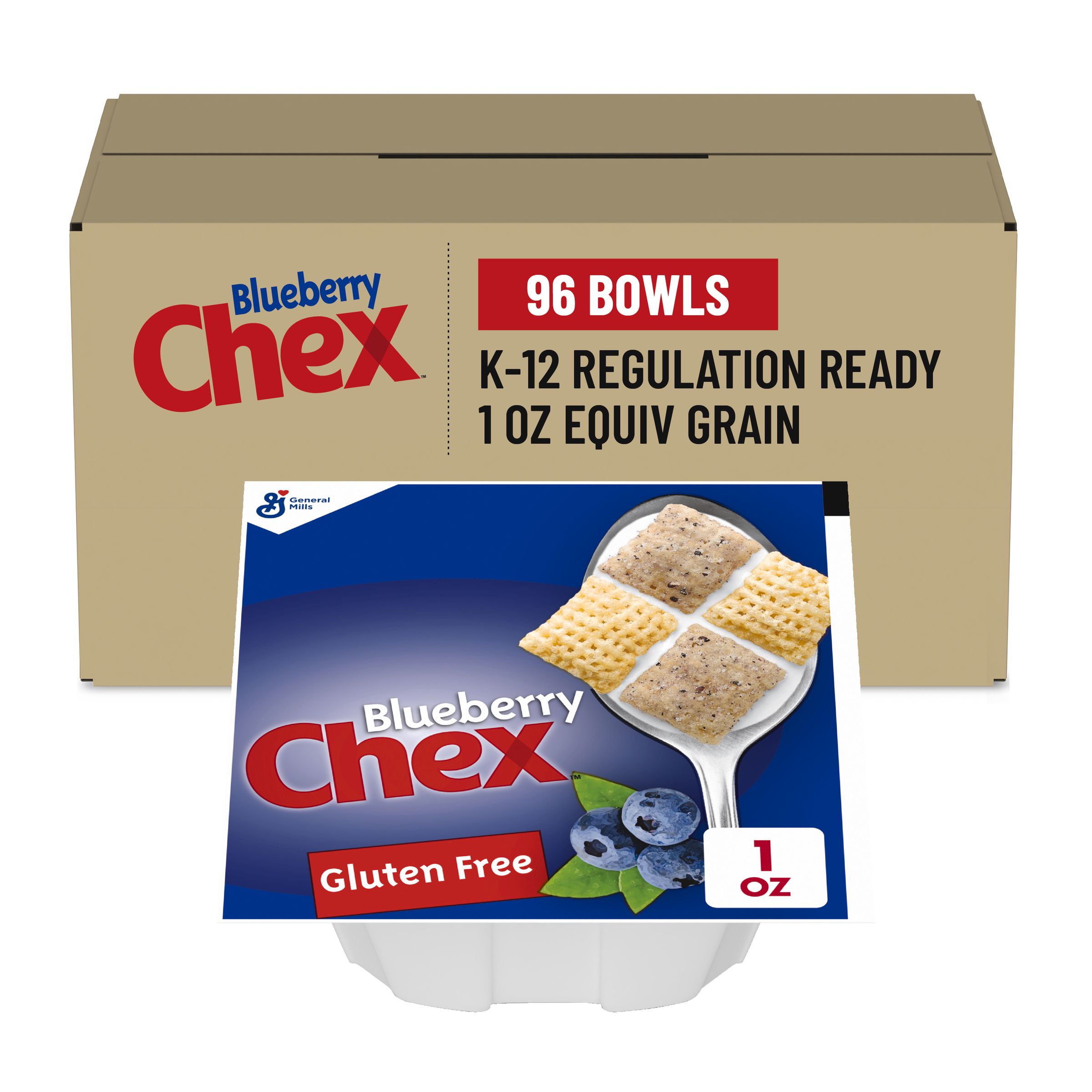 Blueberry Chex™ Cereal Single Serve Bowlpak 1oz Blueberry Chex™ Cereal Single Serve Bowlpak 1oz