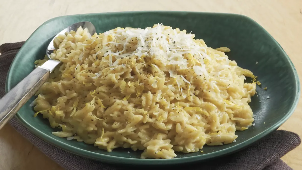 Lemon Orzo