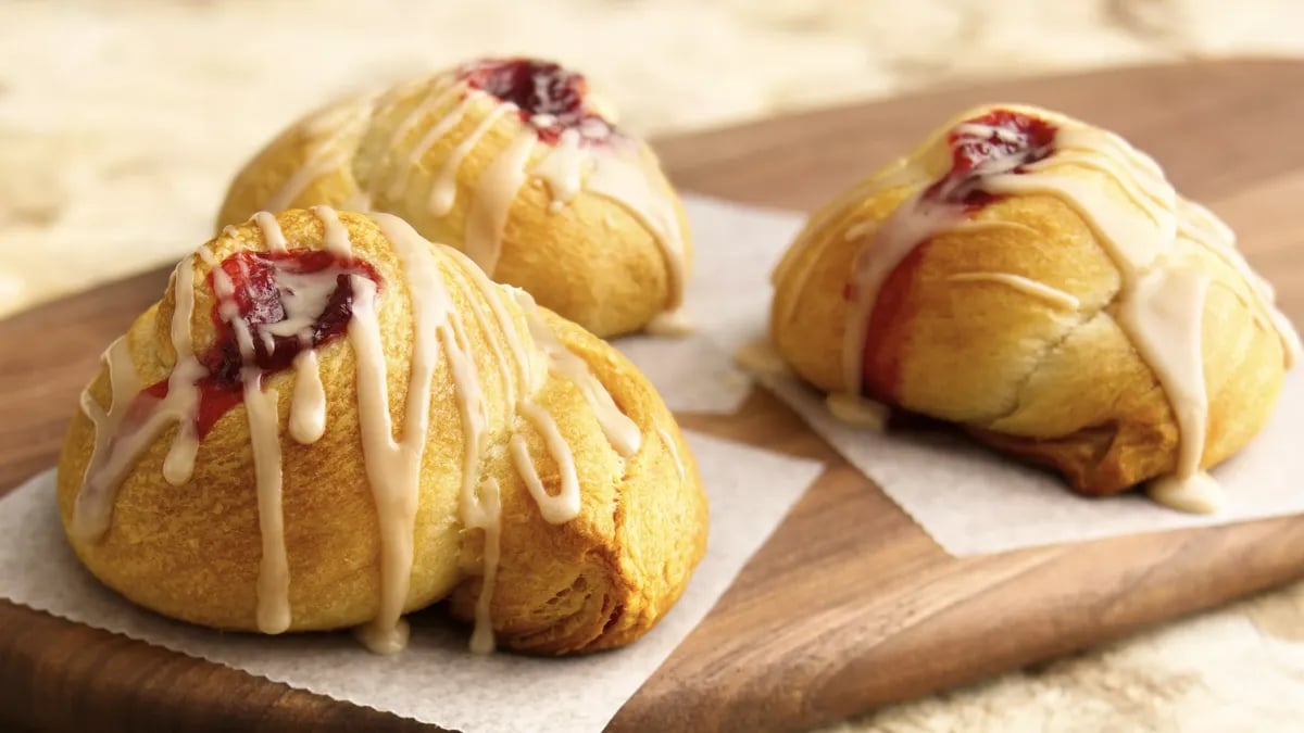 Easy Crescent Danish Rolls