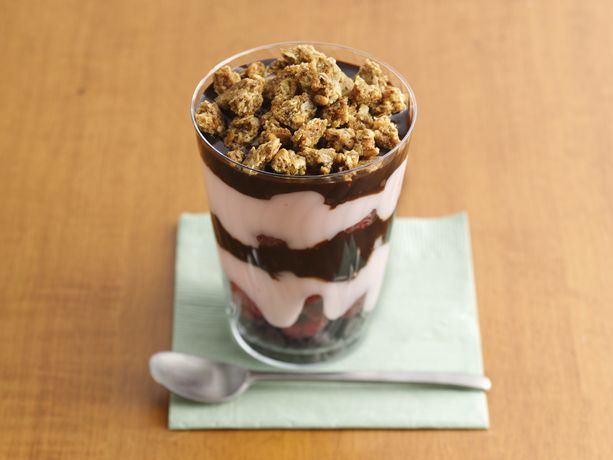 Chocolate Raspberry Truffle Parfaits