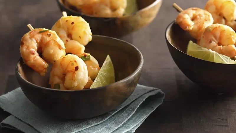 Hot and Peppery Cocktail Shrimp