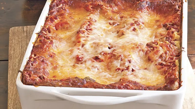 Cheesy Beef Lasagna